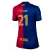 Barcelona Frenkie de Jong #21 Hjemmedrakt Dame 2024-25 Kortermet